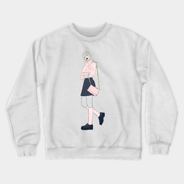 Outfit Crewneck Sweatshirt by Zahraaxix